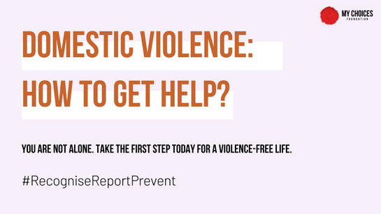 Domestic violence & abuse: How to get help?