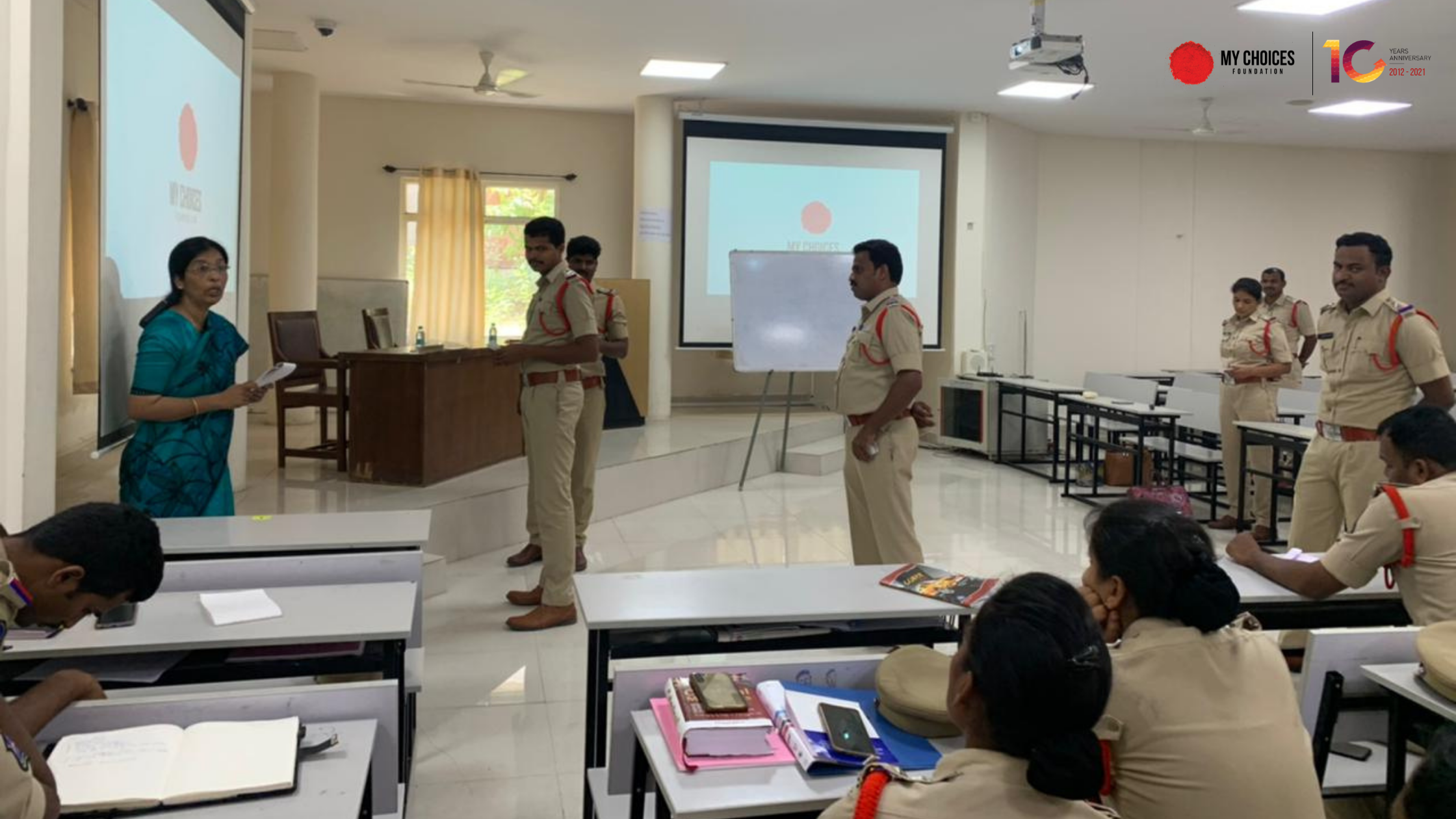 My Choices Foundation conducts a Gender Sensitisation workshop in partnership with Telangana State Police.